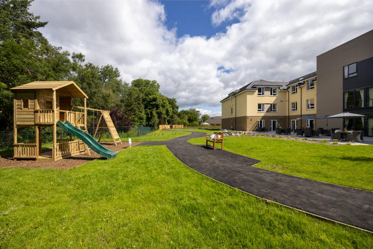 Mearns View Care Home Landscaped Garden