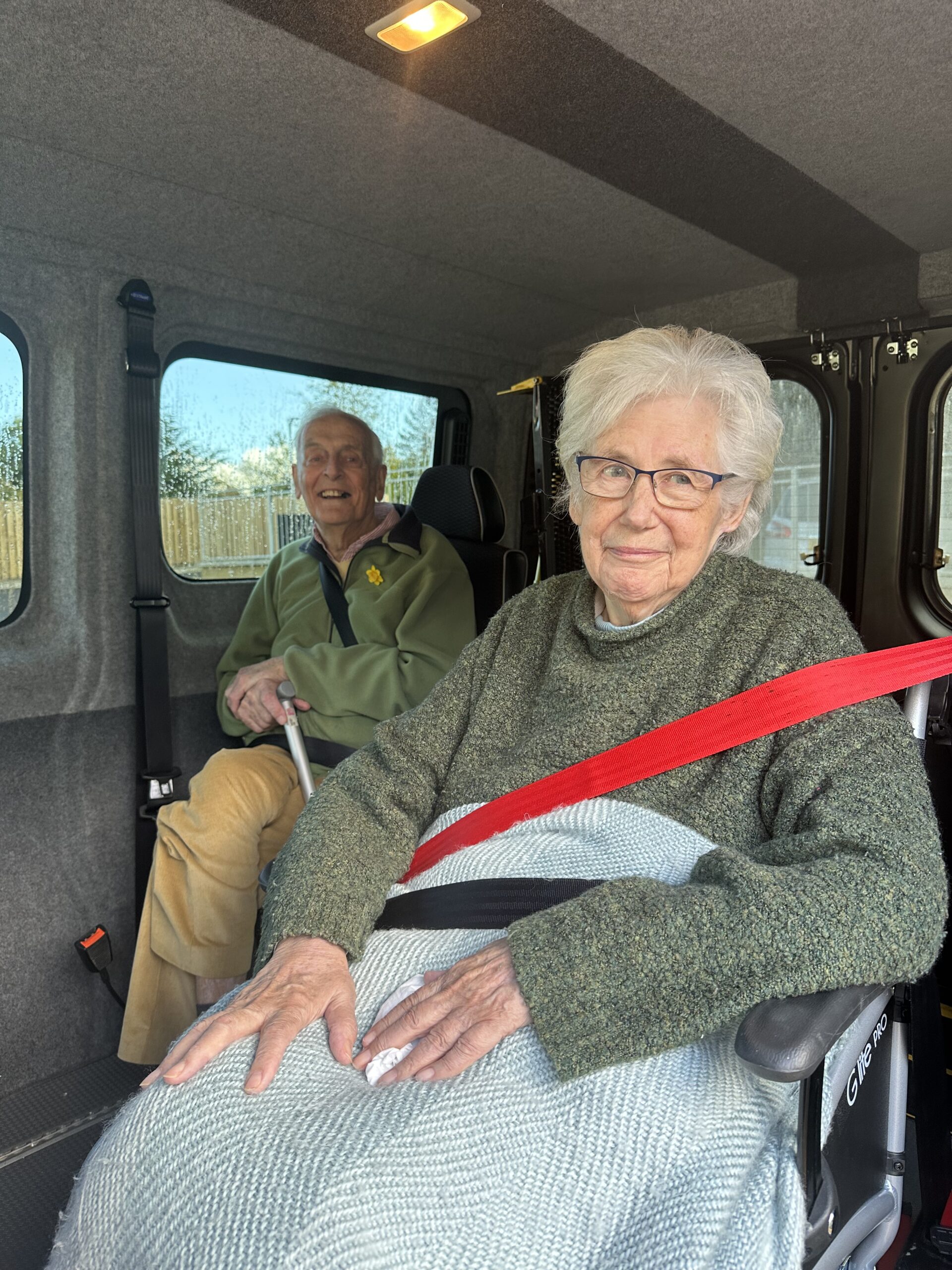Residents in Minibus