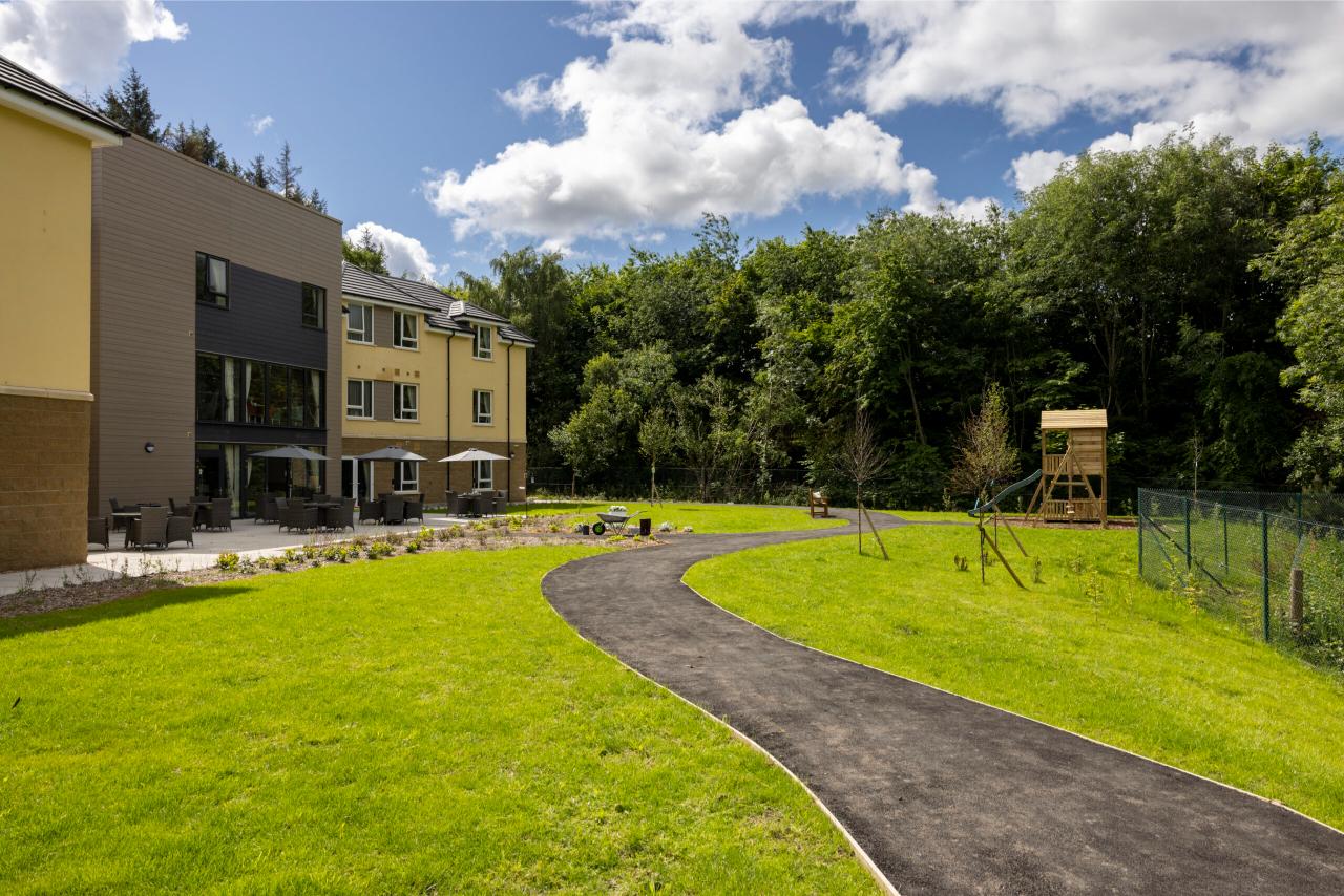 Mearns View Care Home Landscaped Garden