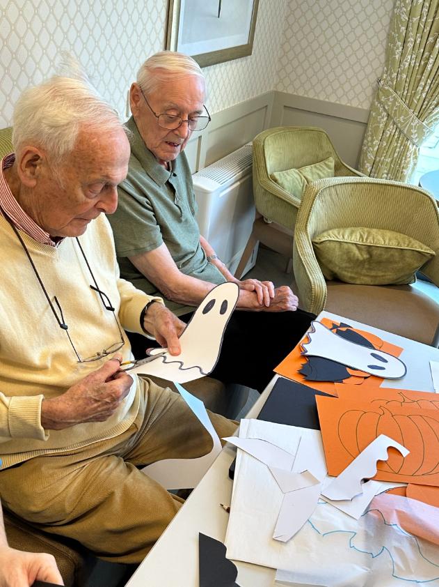 residents-doing-arts-and-crafts-for-halloween