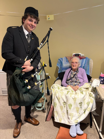 Burns Supper at Mearns View Care Home