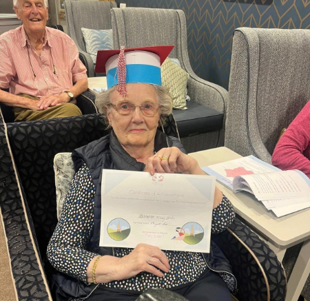 Language lessons at Mearns View
